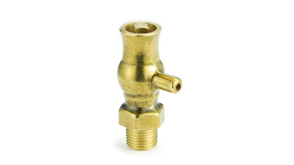 BRASS MANUAL VALVE. ALSO AVAILABLE IN NICKEL FINISH
