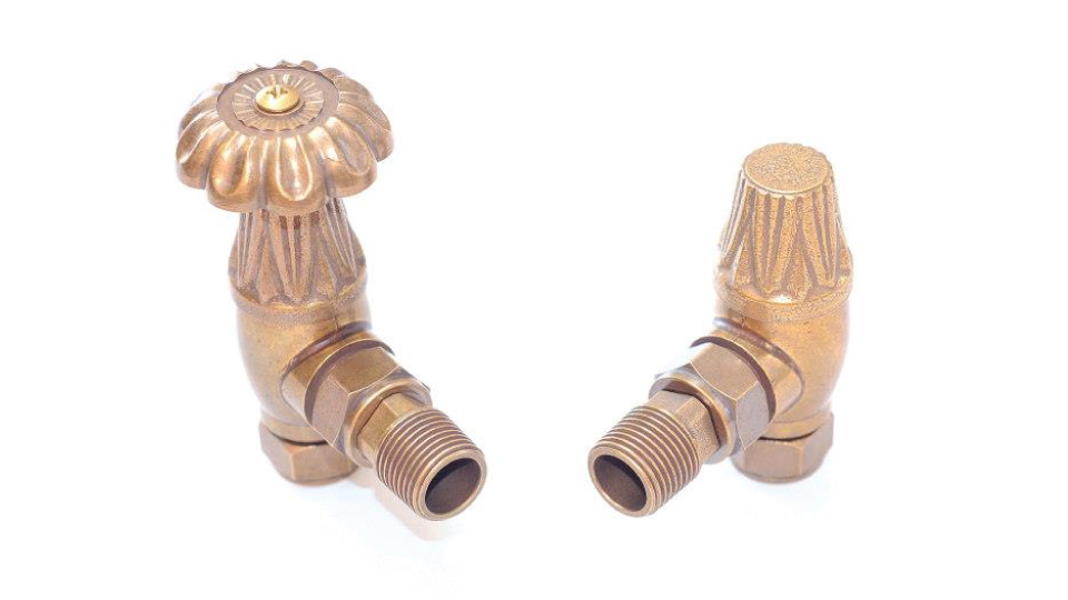 ANTIQUE BRASS: MANUAL VALVE. ALSO AVAILABLE IN NICKEL FINISH